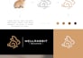 do 3 modern minimalist logo design for your business